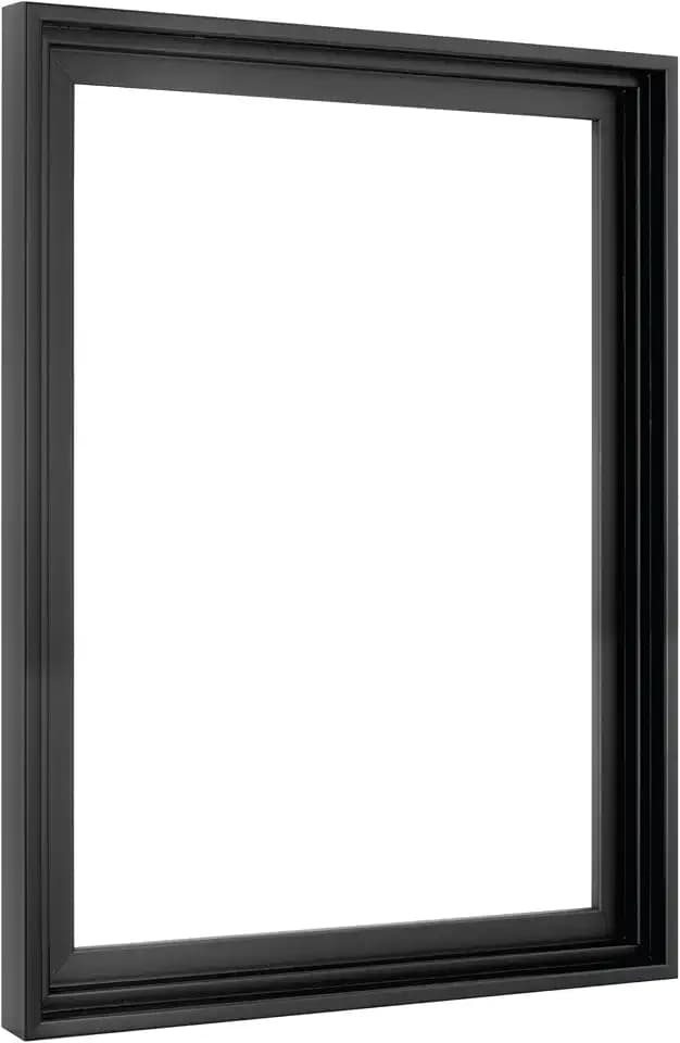 MCS Canvas Float Frame, 12x16, Black, 1-Pack