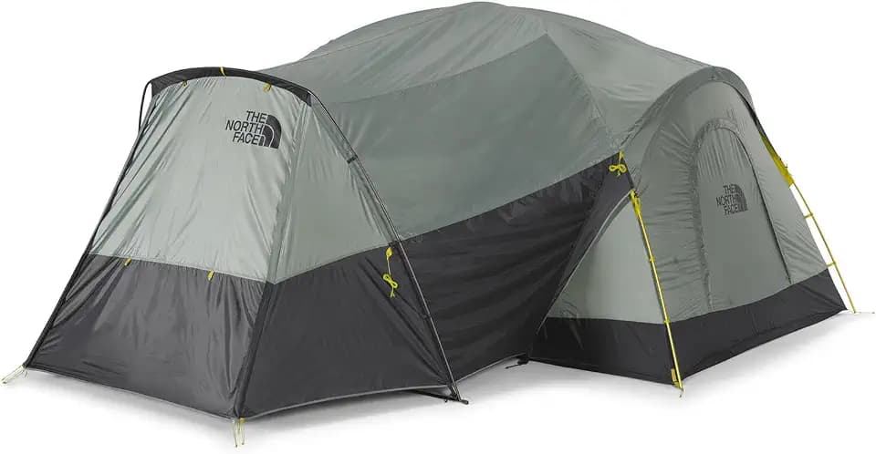 THE NORTH FACE Wawona 8 Tent | Eight Person Camping Tent, Water Repellent, Spacious & Easy to Set Up, Attached Vestibule Area