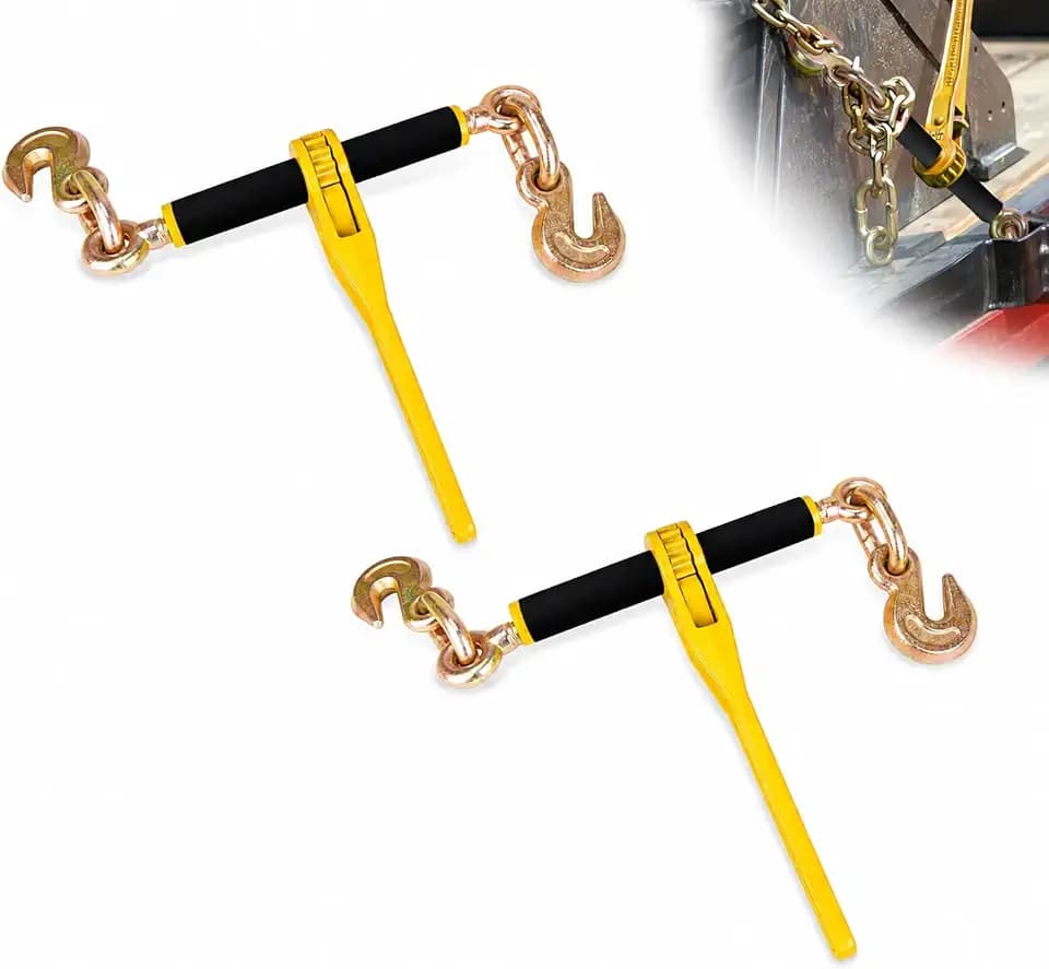Chain Ratchet Binders 3/8in-1/2in with 2 Grab Hooks G80