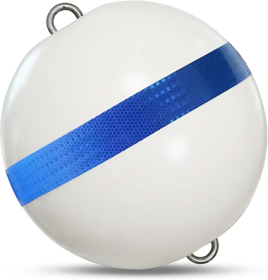 Mooring Buoy Boat Mooring Ball Float 12/15/18 Inch Illuminated Buoy