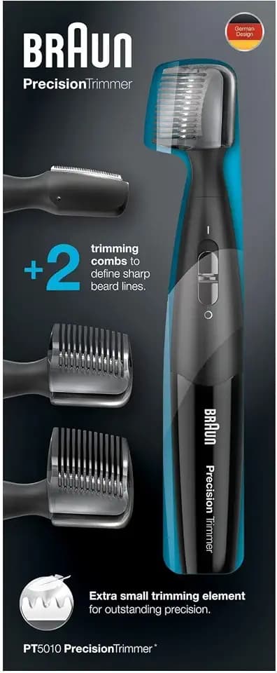 Braun Präzisionstrimmer, Barttrimmer, PT5010, Schwarz