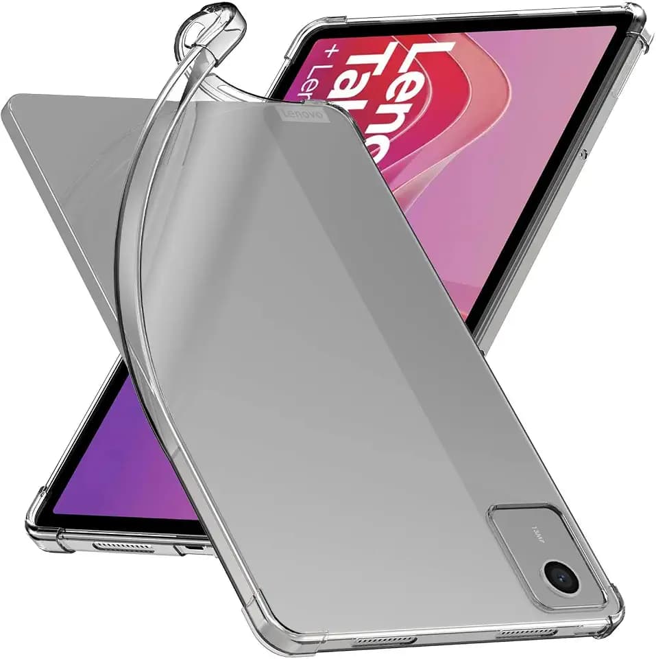 ebestStar - Hülle für Lenovo Tab M11, Silikon Handyhülle, Klar TPU Schutzhülle, verstärkten Rändern und Ecken, Transparent