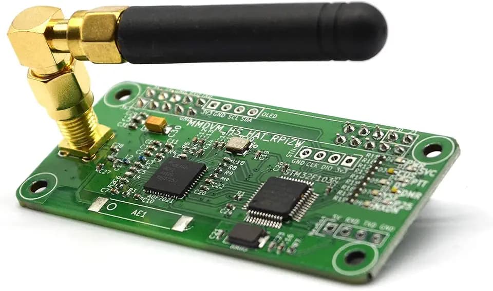 AURSINC MMDVM Hotspot Board (V1.5.2) + Antennenunterstützung UHF VHF Unterstützung P25 DMR YSF DSTAR NXDN POCSAG für Raspberry Pi-Zero W, 2W, Pi 3, 3B, 3B+, 4, 5 (MMDVM Hotspot)