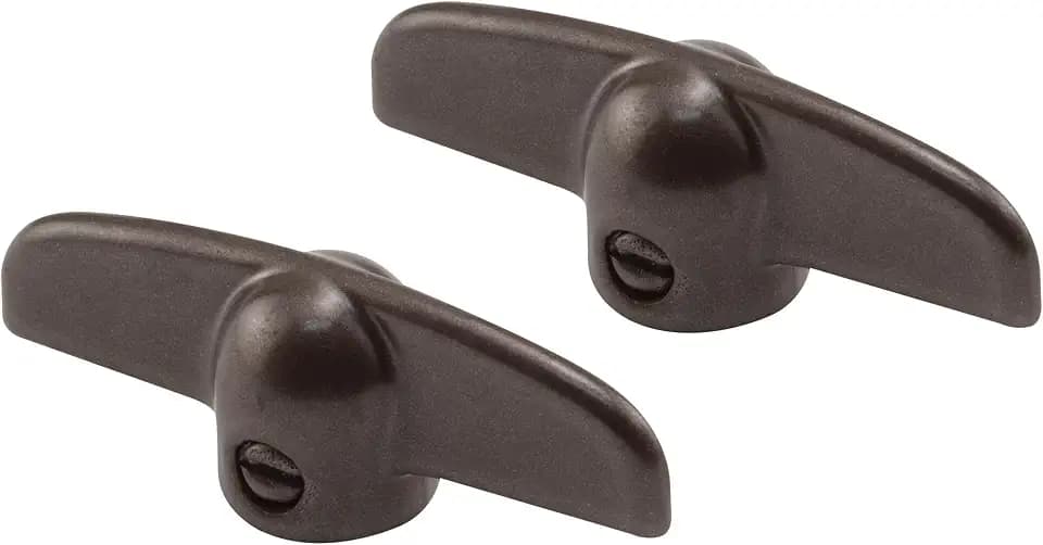 Prime-Line H 3625 3/8 In. Bronze Tee Handle Casement Operator (2 Pack)