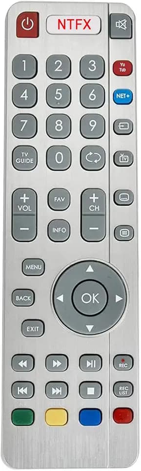 Fernbedienung Fit for Sharp UHD 4K Smart 3D TV LC-43CUG8462KS