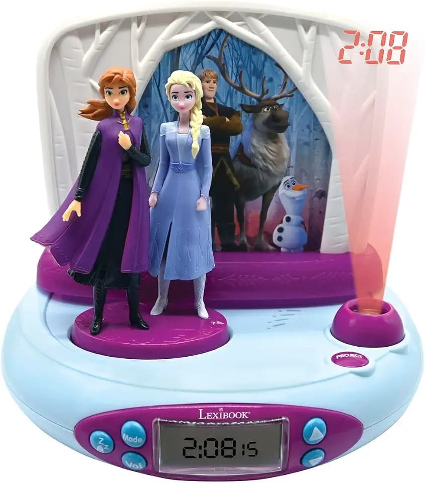 LEXiBOOK, Frozen Projector Alarm Clock, RP510FZ