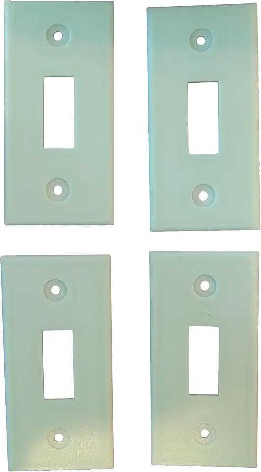 Glow-in-the-Dark Light Switch Cover, Phosphorescent Wall Plate (4)