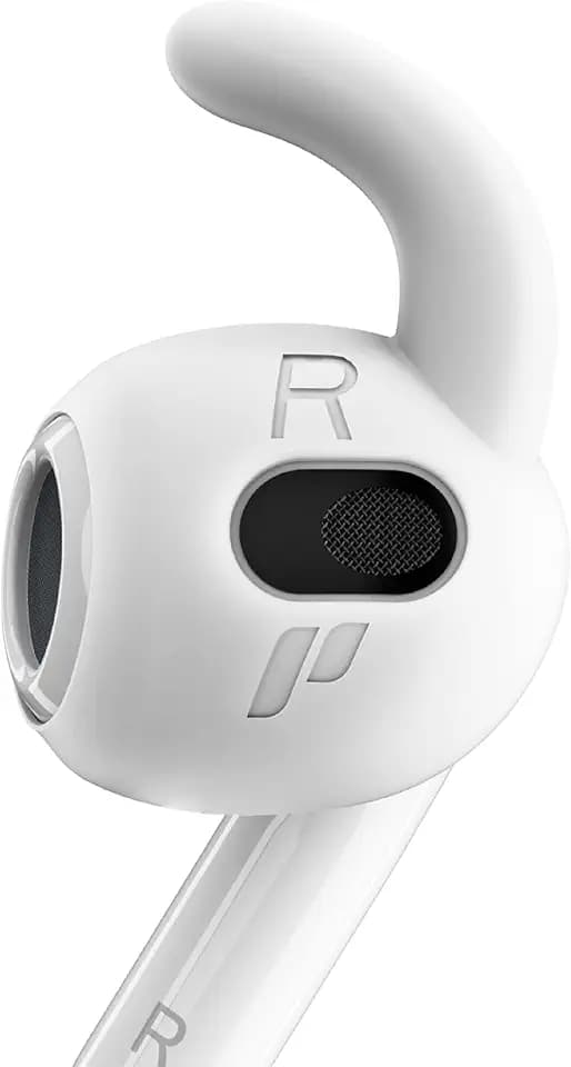 Proof Labs S11 Ohrhaken, Anti-Rutsch Ohrbügel, kompatibel mit AirPods 3, weiß, Medium