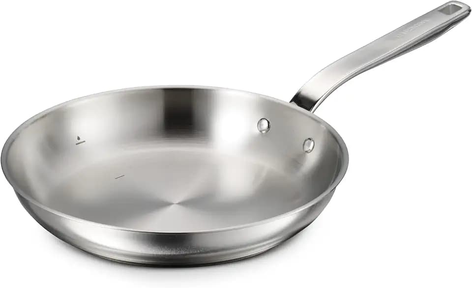 Tramontina Tempo Tri-Ply Base Stainless Steel 10-Inch Frying Pan