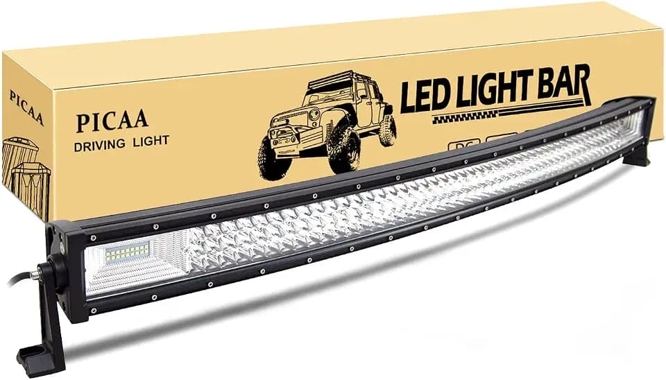 PICAA Led Arbeitsscheinwerfer Bar, 42 Zoll 106CM 540W 7D Led Lichtbalken