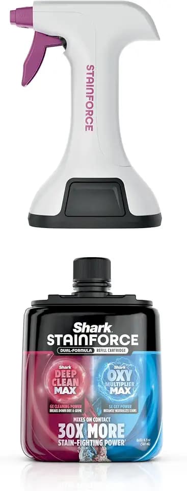 Shark StainForce Refill with Spray Head, Stain & Odor Remover HXCM500S