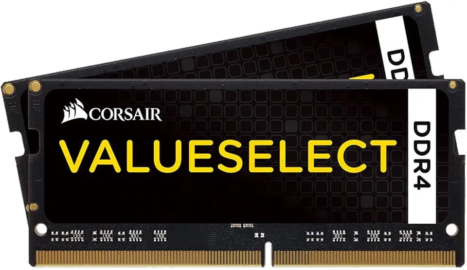 Corsair Vengeance SODIMM 32GB (2x16GB) DDR4 2666MHz CL18 Speicher für Laptop/Notebooks (Unterstützung für Intel Core™ i5 und i7 Prozessoren der 6. Generation) Schwarz