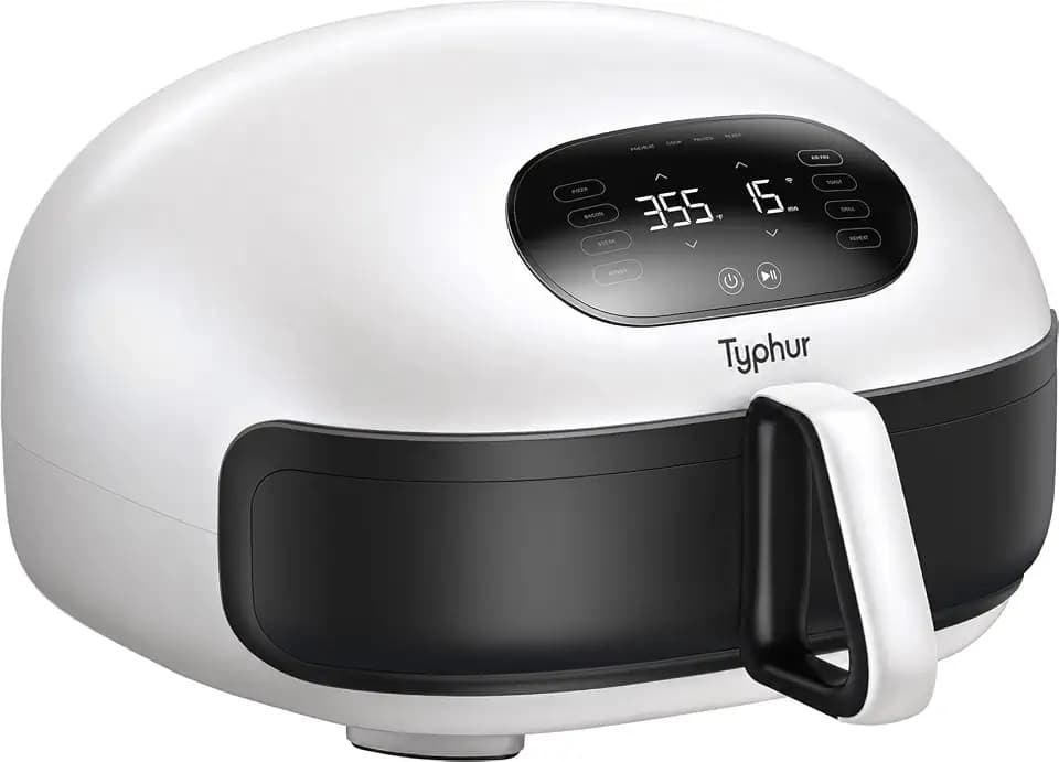 Typhur Dome 2 Large AI Smart Air Fryer, 15-in-1 Dual Heating, Self-Cleaning