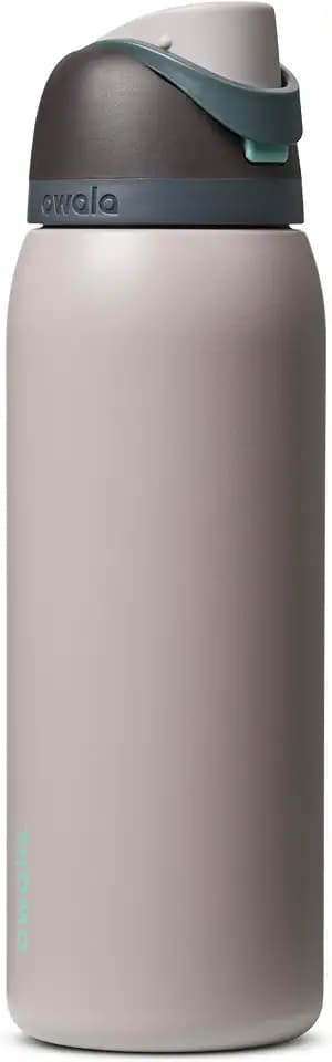 Owala FreeSip Stainless Steel Water Bottle 40 oz Brown/Brown (Neon Moon)