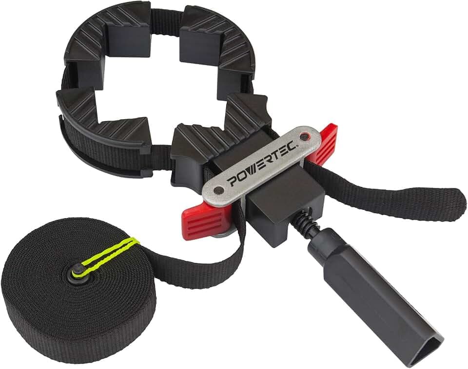 POWERTEC 13 Ft Strap Clamp for Picture Frames, Boxes & Cabinets (71017)