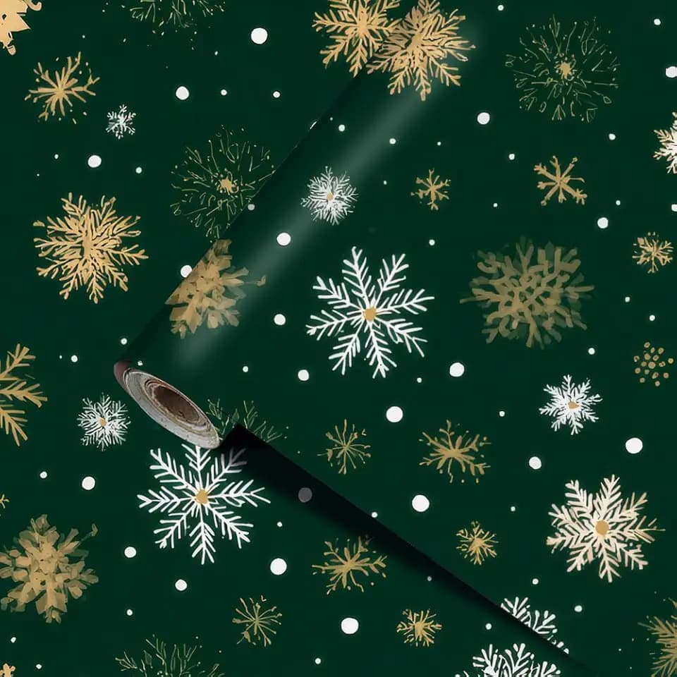 Countertop Contact Paper 23.6 x 39.4 in Snowflake Peel and Stick