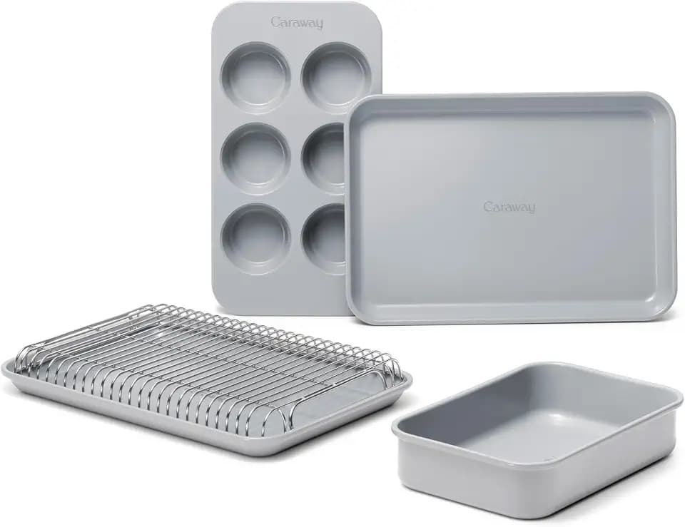 Caraway 6-Piece Ceramic-Coated Mini Bakeware Set