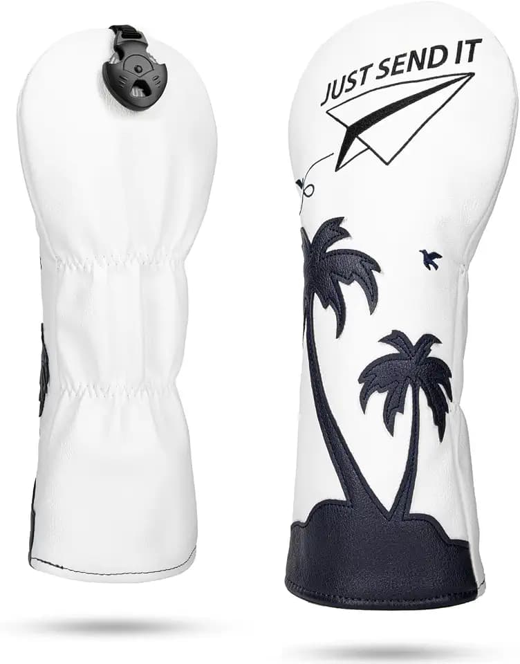 Just Send It Golf Headcovers Leather Golf Head Covers