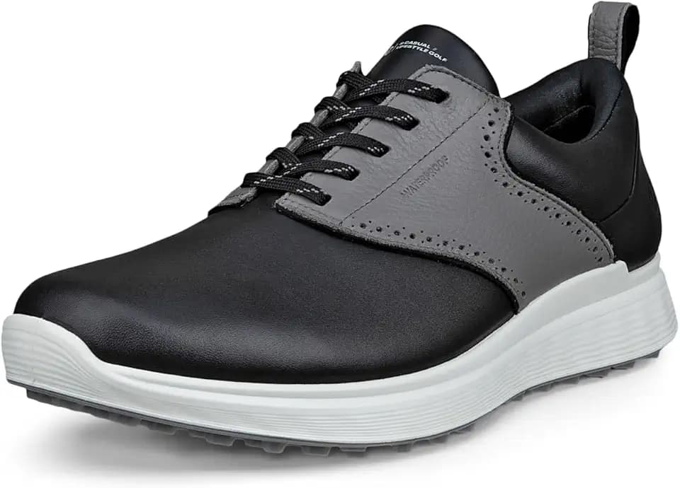 ECCO Golf S Casual Saddle Waterproof Golf Shoes