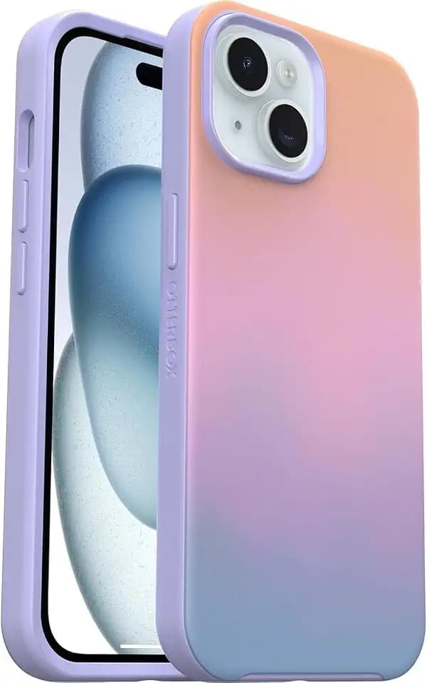 OtterBox iPhone 17e, 16e, 15, 14, 13 – Symmetry MagSafe Case - Soft Sunset