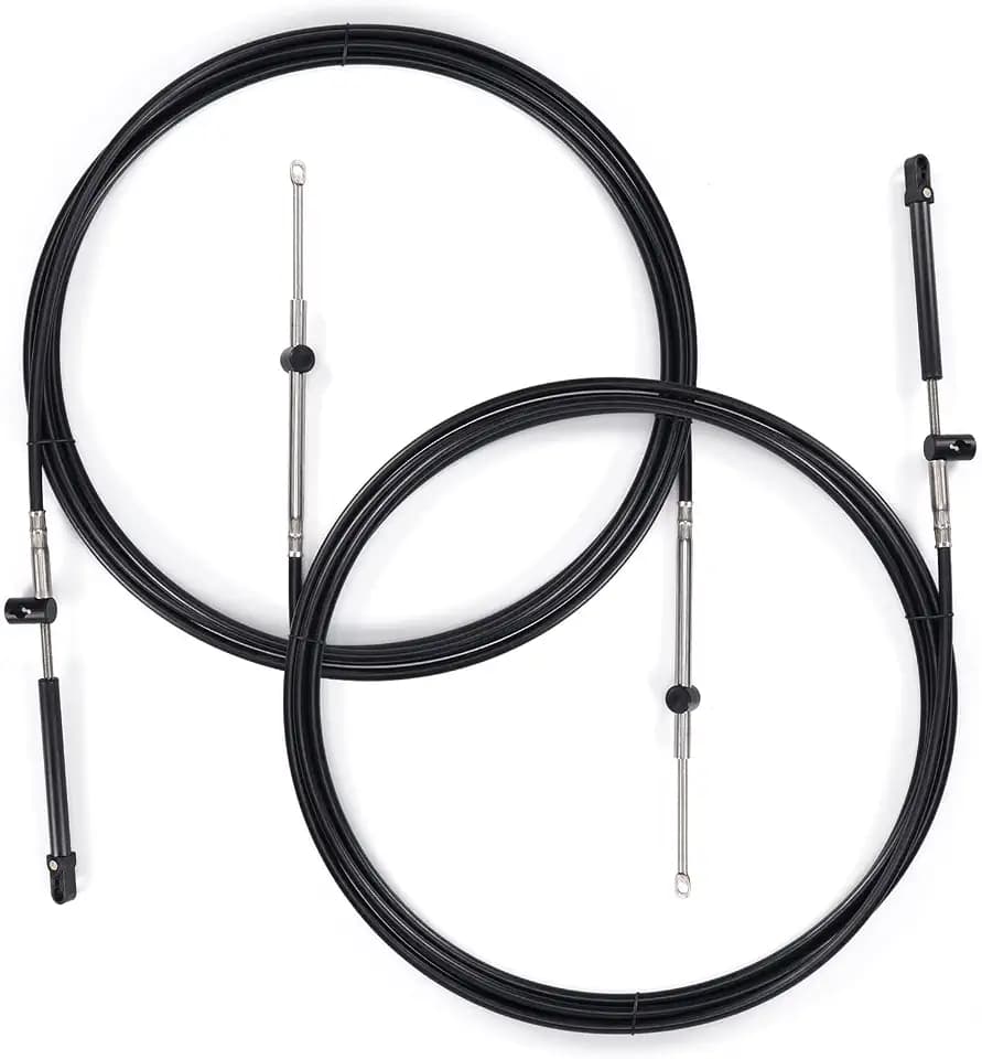 2pcs Gen1/Gen2 Boat Throttle and Shift Cables For Mercury 600A/4000 Control