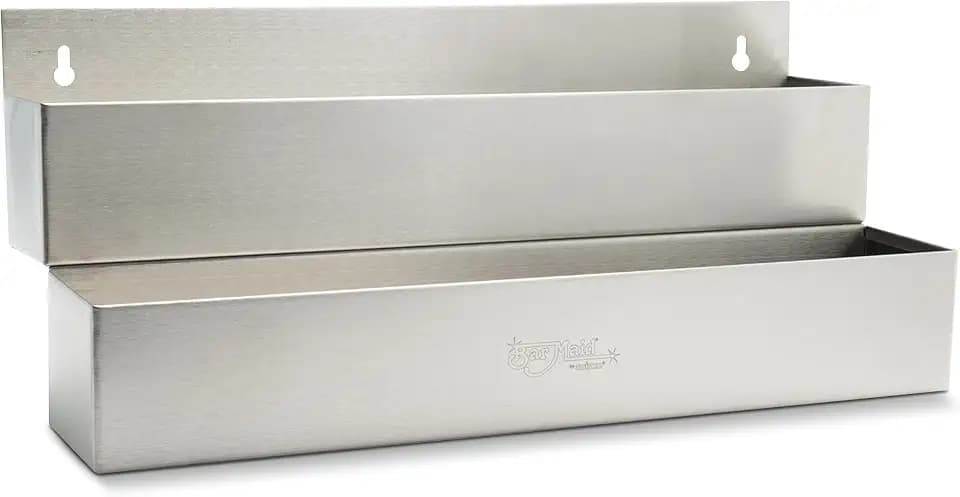 Winco Double Speed Rail, 22-Inch, Stainless Steel