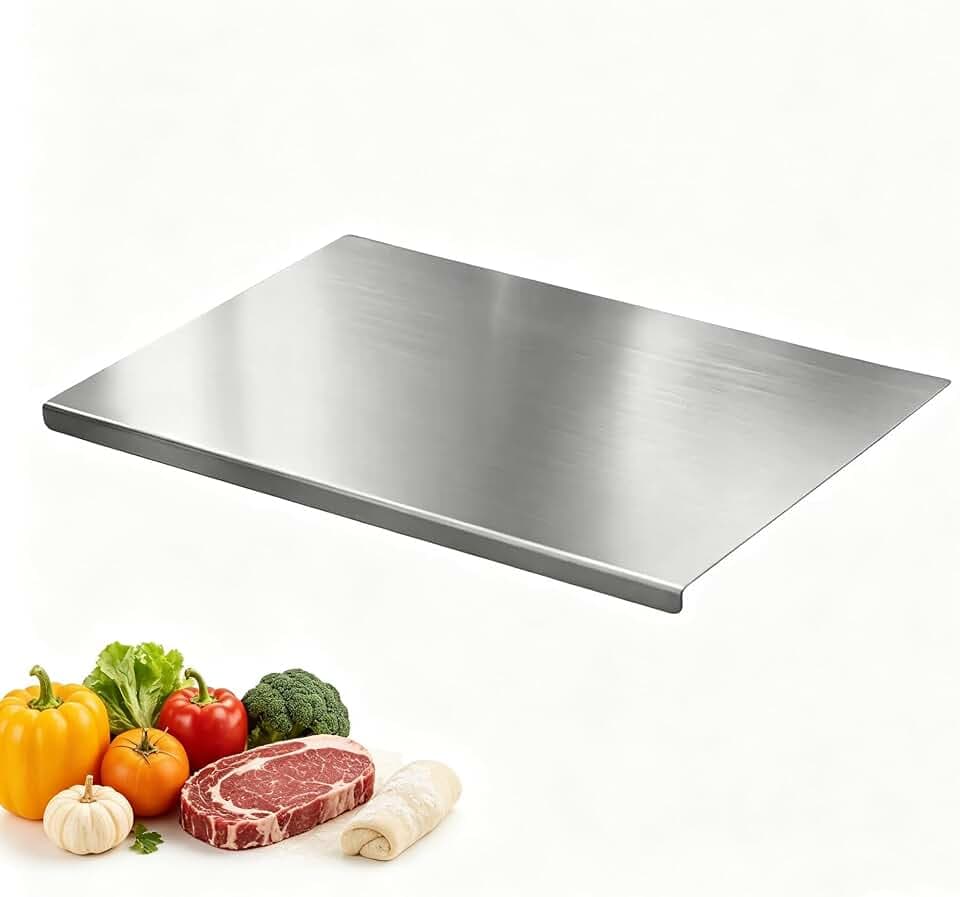Stainless Steel Cutting Board, (31.5inchx19.7 inch/80X50CM)