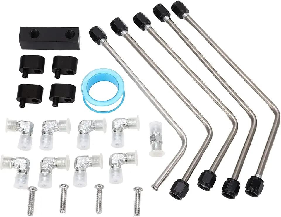 Kreuzdampfbelüfter Kit für LS-Kühlmittel, Universal-Dampfrohr-Set, LS-Serie, CNC-Aluminium und Edelstahl LS LSX LS1 LS2 LS6 LM7 Adapter-Set