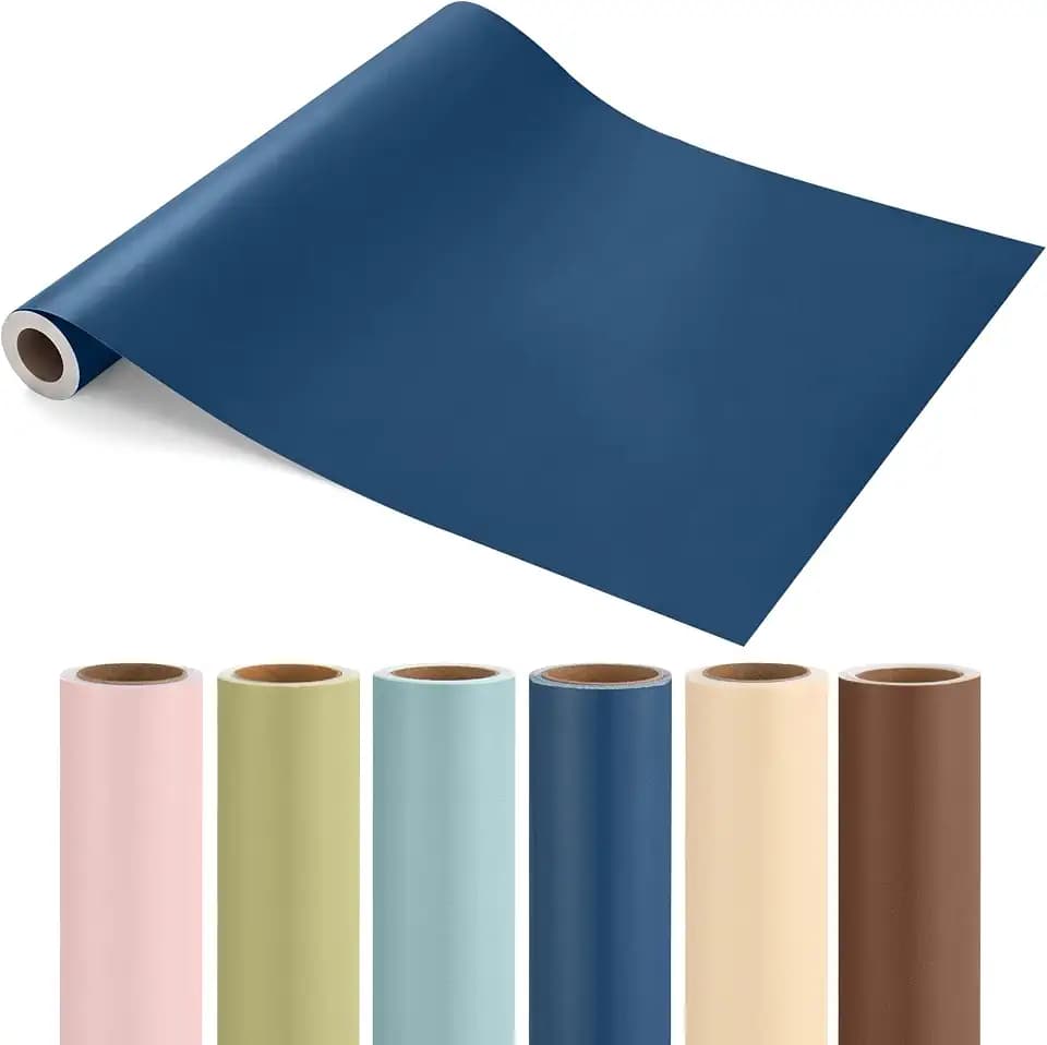 Breling 6 Roll Bulletin Board Paper 16x40 ft Classroom, Morandi Color