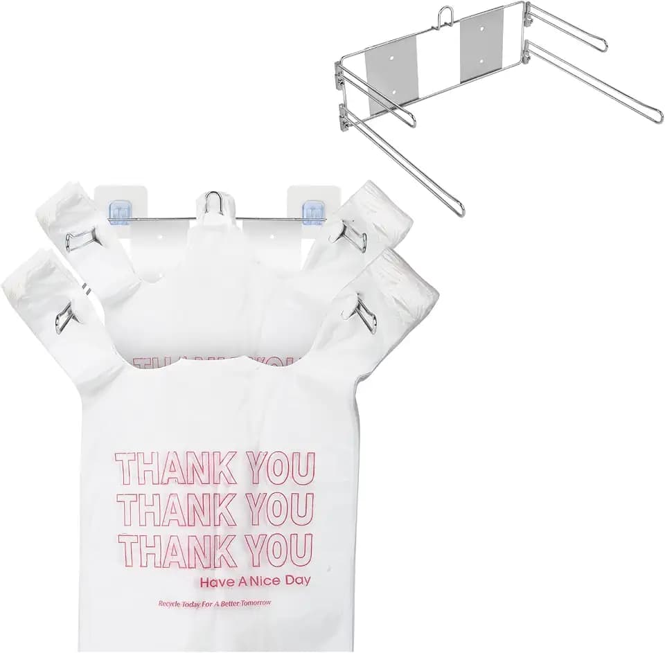 YeeBeny T Shirt Bags, T Shirt Bags Holder, Bag Holder for Plastic Bags, Plastic Bag Holder, T-Shirt Bag Rack for T Shirt Bags