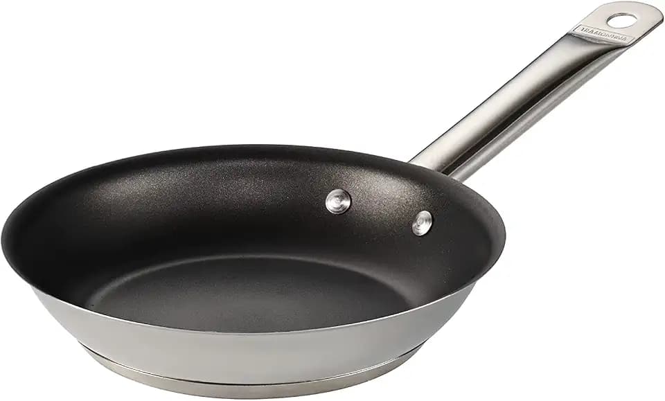 Tramontina Tri-Ply Base Stainless Steel 8-Inch Non Stick Small Frying Pan