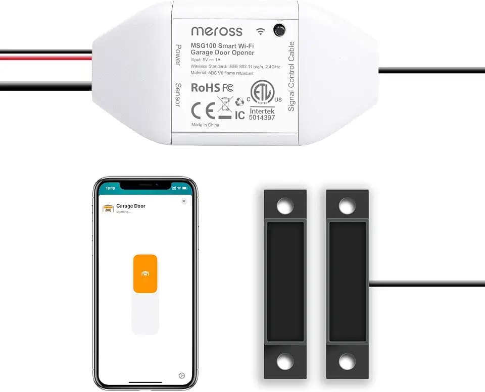 Smart Garage Door Opener Remote, Apple Homekit Support
