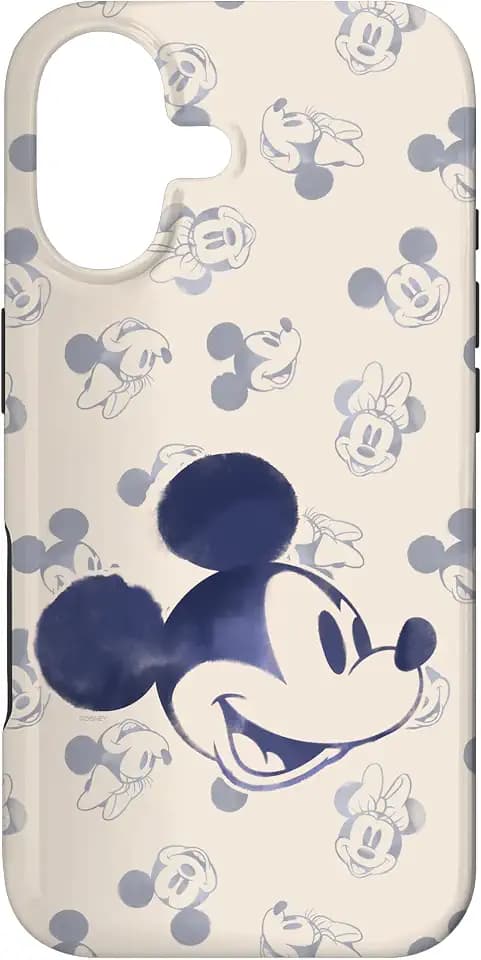 Hülle für iPhone 17 Disney Mickey und Minnie Mouse Köpfe Retro Vintage Classic