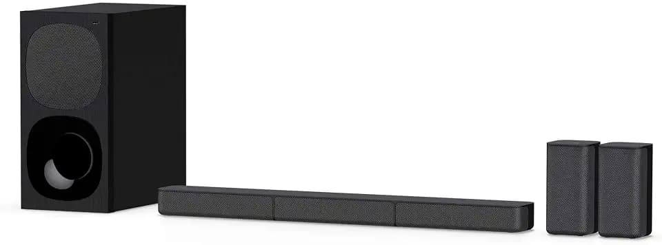 Sony HT-S20R 5.1ch 400W Soundbar für TV mit kabelgebundenem Subwoofer und Rear Speaker mit Bluetooth