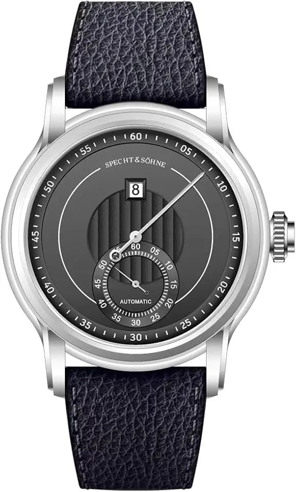 Newly Designed 39mm Specht & Söhne Automatic Watch for Men Jumping Hour Mechanical Wristwatch