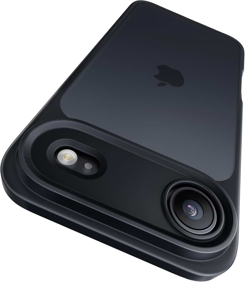 CASEKOO Armor Shockproof for iPhone 17 Air Case, Slim, Frosted Black