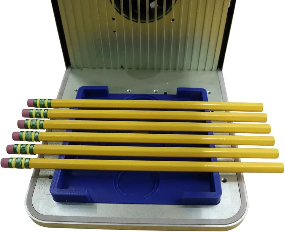 6-in-1 Laser Engraving Jig Compatible with xTool F1, Multi-Size Template for Pencils, Dog Tags, Coasters, Business Cards and More