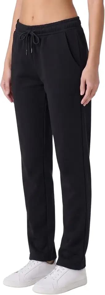 COMEOR Jogginghose Damen - Sporthose Lang Baumwolle Traininghose Lockere Sweatpants mit elastischem Bund und geradem Bein