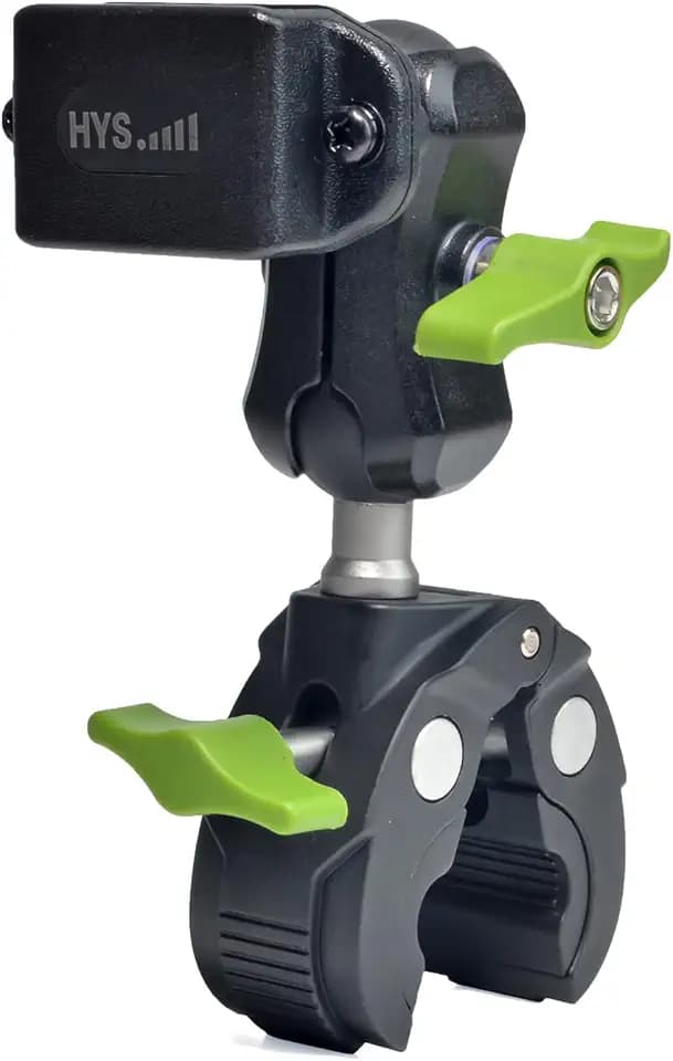 HYS Funkgerät Halterung für Fahrrad und Auto丨Verstellbarer Motorradradio-Halter