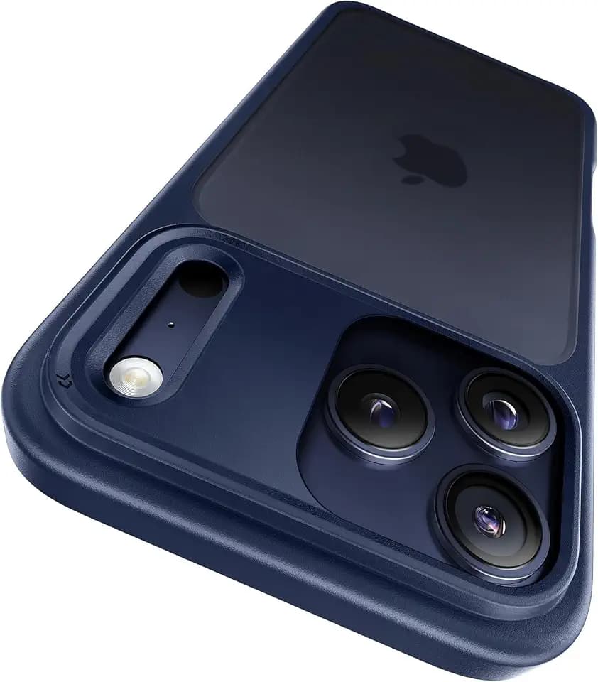 CASEKOO für iPhone 18 Pro Max/17 Pro Max Hülle TOP Militärschutz, Blau | Matt Transluzente Schutzhülle Anti-Fingerabdruck Kratzfest Handyhülle für iPhone 18 Pro Max/17 Pro Max Case mit Kameraschutz