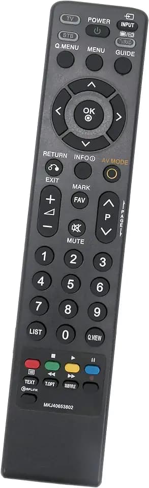 ALLIMITY MKJ40653802 Fernbedienung Ersetzen fit für LG Smart TV 37LG3000 52LG5000 37LG5020 19LG3060 19LG3000 32LG5030 32LG5020 42LG3000 42LG5000 37LG7500 22LG3000 19LG3010