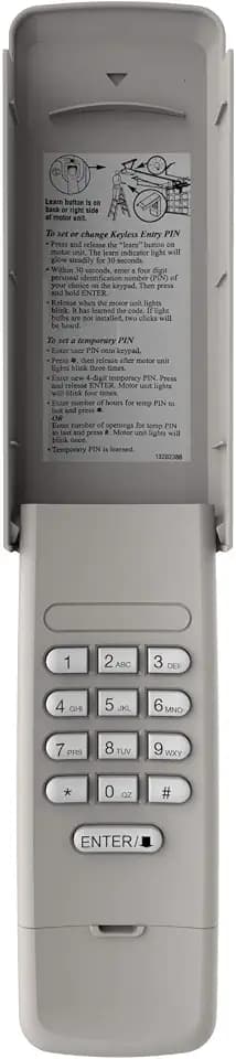 Craftsman CMXZDCG440 Garage Door Wireless Keypad, Gray