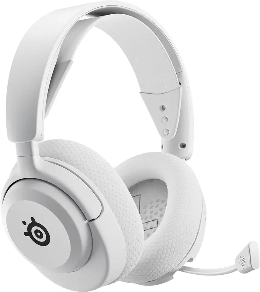 SteelSeries Arctis Nova 5X Wireless - Gaming Headset Multi-System -Xbox,PC - Magnetische Neodym-Treiber -Über 100 Audio Presets - 60H Akkulaufzeit -2,4 GHz oder BT -ClearCast Gen2.X-Mik -Weiß