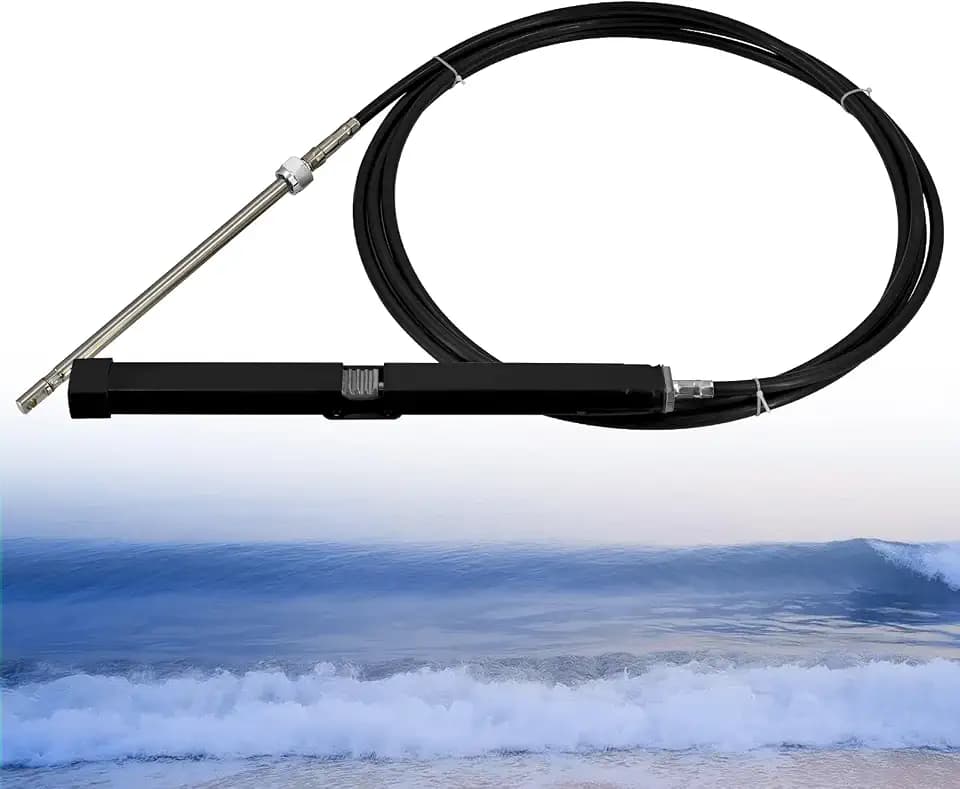 SSCX15421 Rack & Pinion 21ft Boat Steering Cable Fit for Teleflex Marine