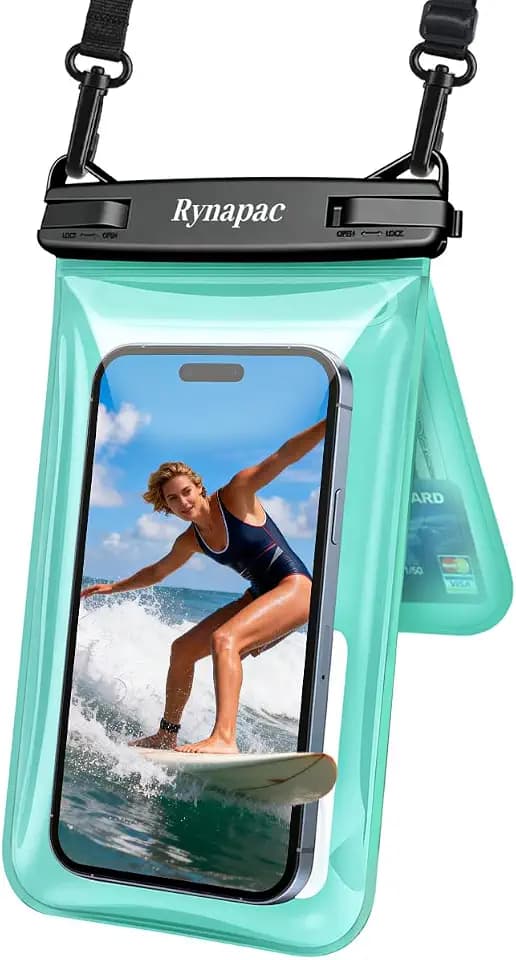 Rynapac Waterproof Phone Pouch Floating, Double Space Waterproof Phone Case
