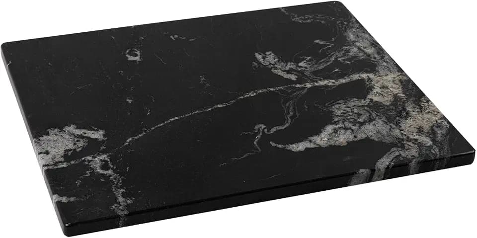 Black Marble Cutting Board, 16×20In Stone Cutting Boards for Kitchen