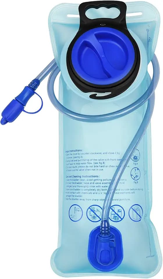 1.5L/2L/2.5L/3L Large Opening Hydration Bladder for Cycling Hiking Camping