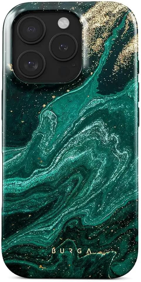 BURGA Unisex Phone Case for iPhone 16 Pro Max, Dual-Layer Protective Cover