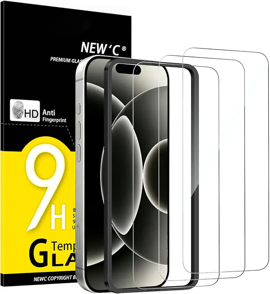 NEW'C für iPhone 18 Pro für Panzerglas Schutzfolie