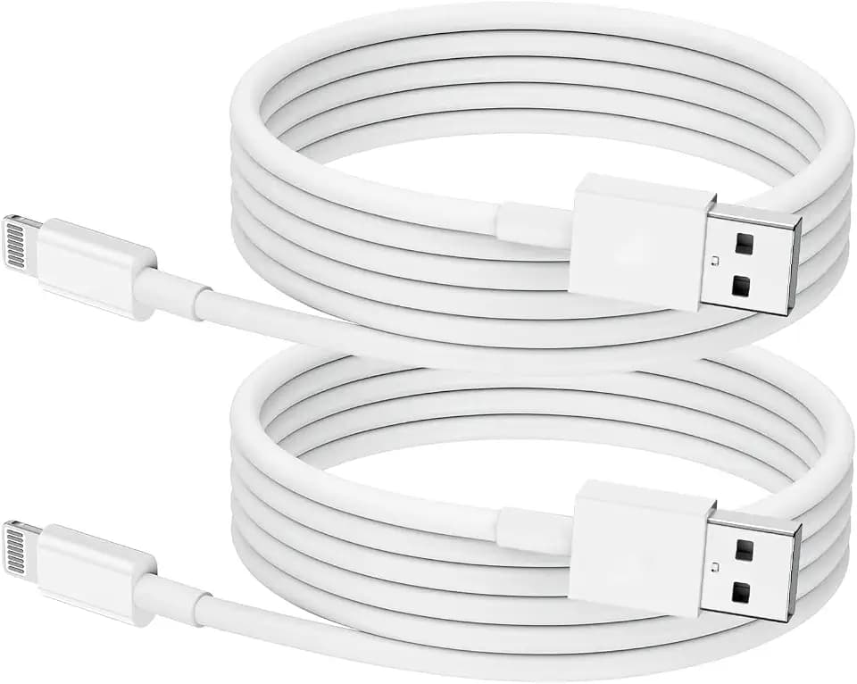 Apple MFi Zertifiziert iPhone Kabel 1m 2Pack, Lightning Ladekabel Kurz für iPhone 14/14Pro Max/13/13Pro/13Mini/12/12Pro/12 Mini/11/11Pro/X/8/8Plus/7/6